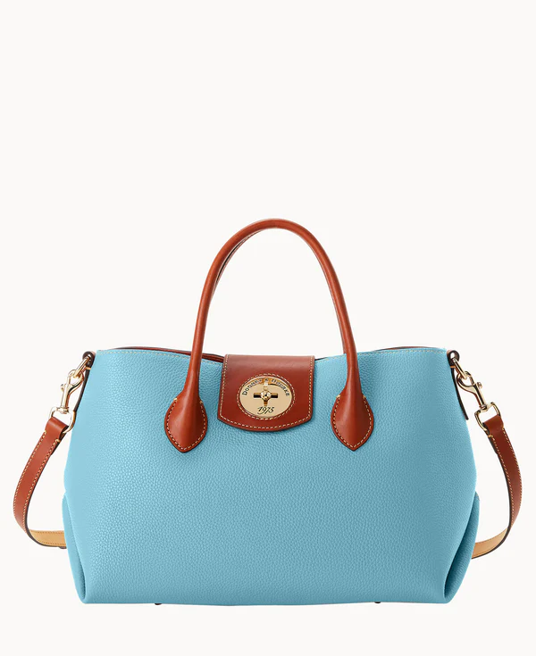 Pebble Turnlock Handle Tote 30