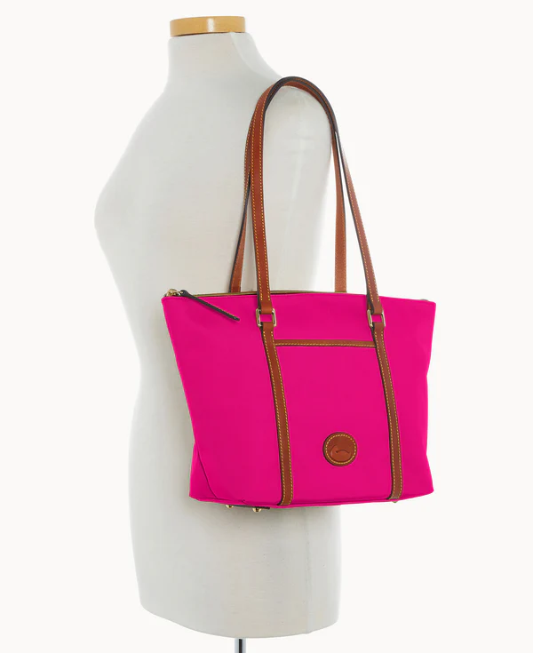Nylon Zip Pocket Tote