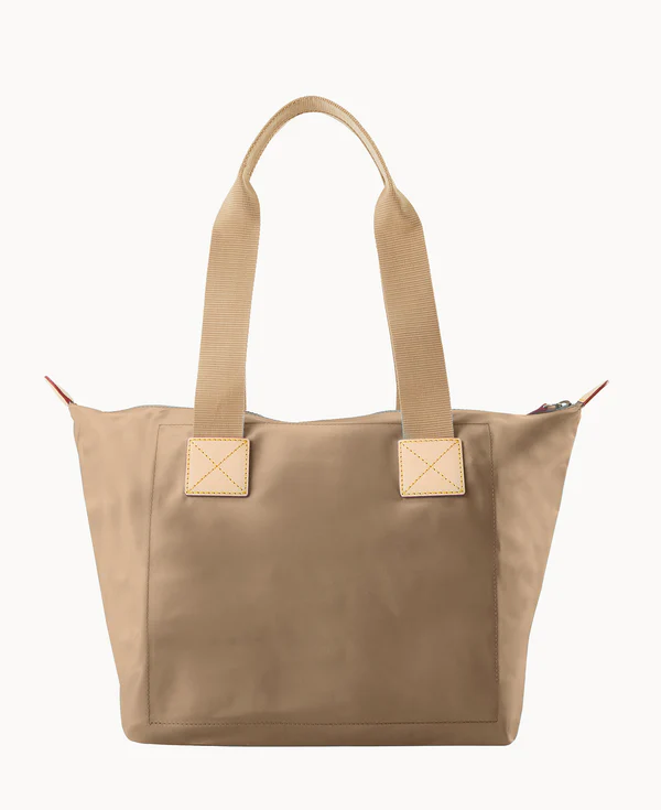 Nylon Front Zip Tote