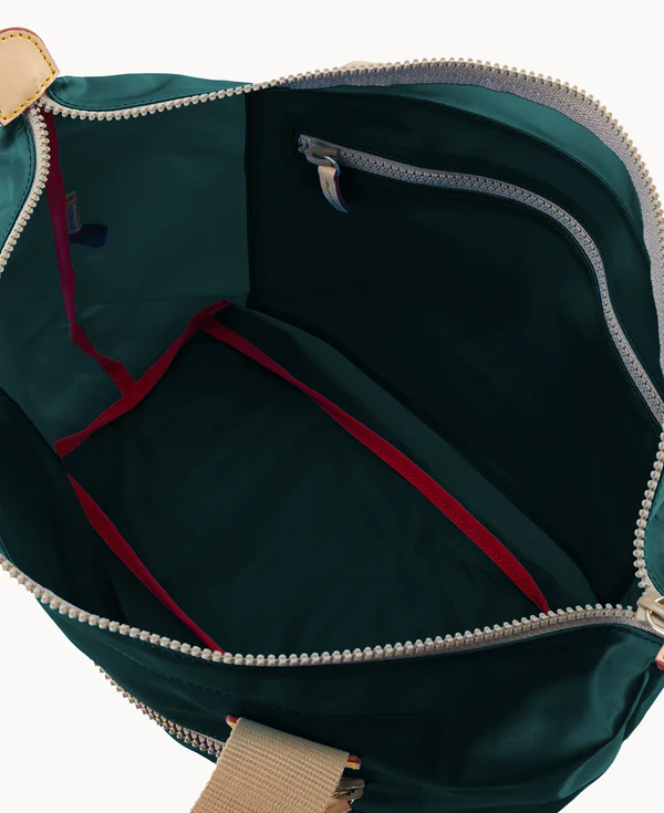 Nylon Front Zip Tote