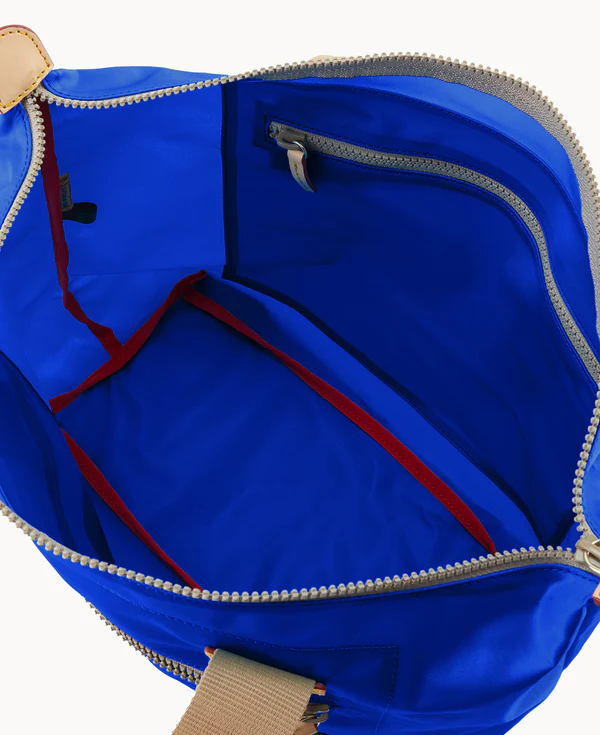 Nylon Front Zip Tote