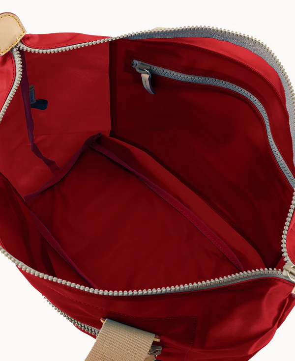 Nylon Front Zip Tote