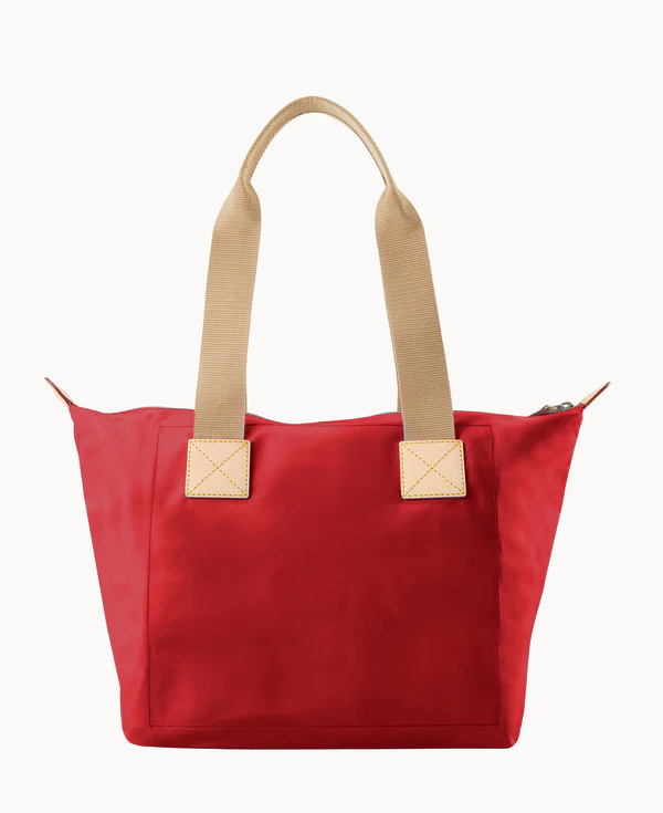 Nylon Front Zip Tote