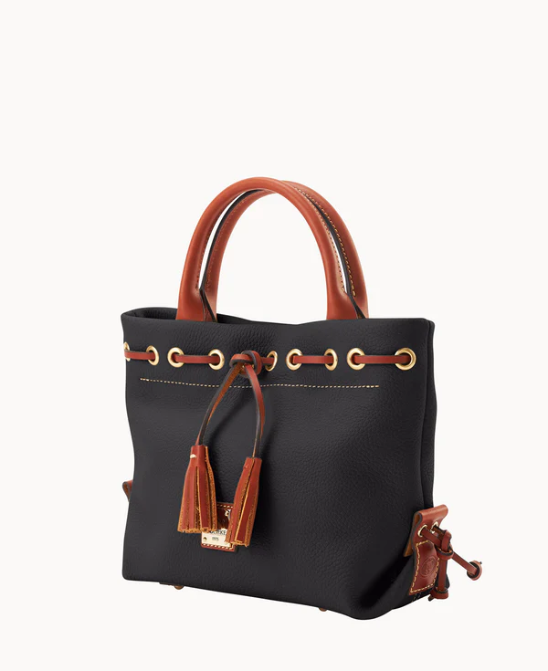 Pebble Grain Tassel Tote