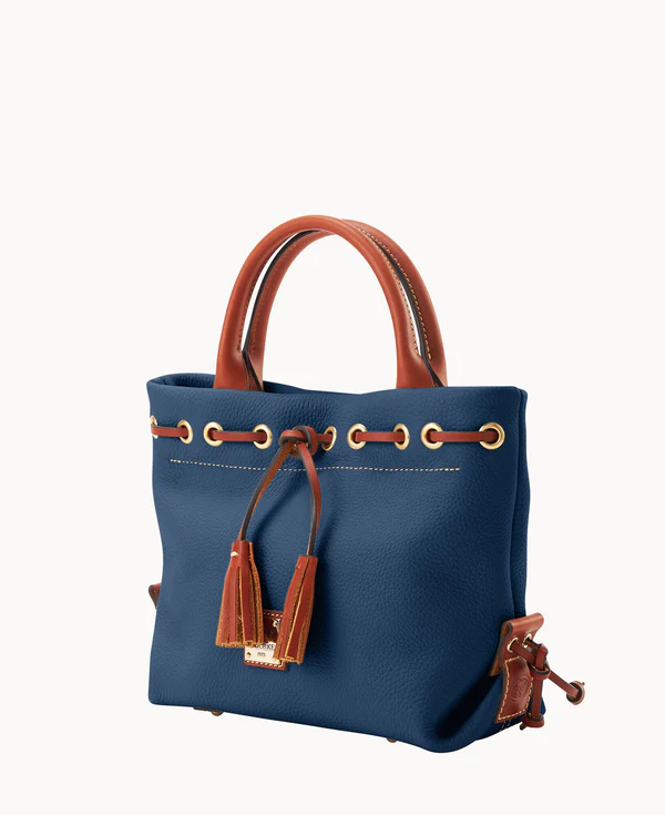 Pebble Grain Tassel Tote