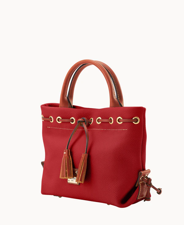 Pebble Grain Tassel Tote