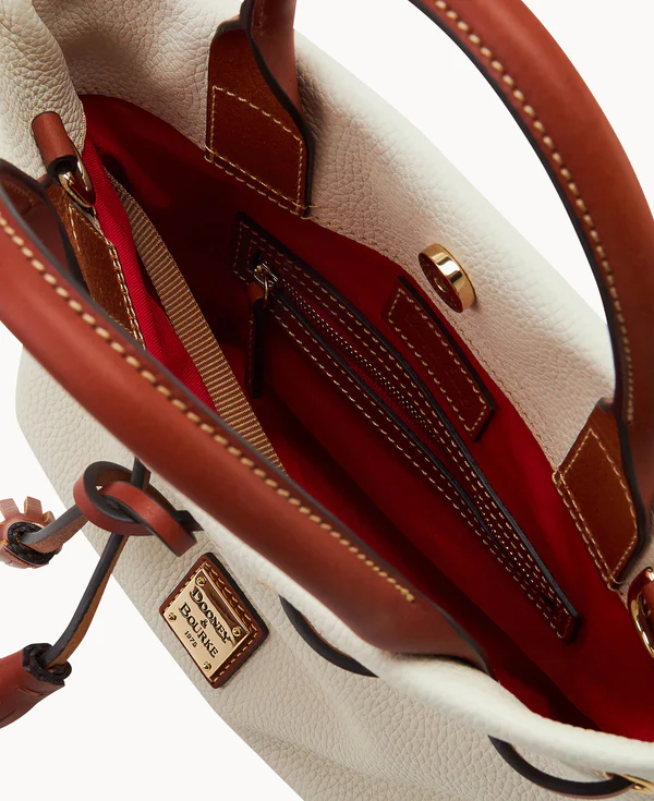 Pebble Grain Tassel Tote