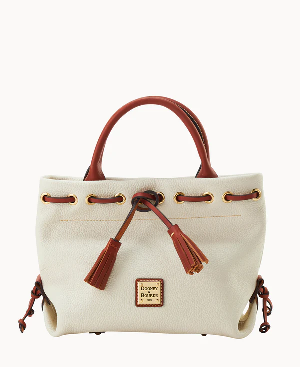 Pebble Grain Tassel Tote