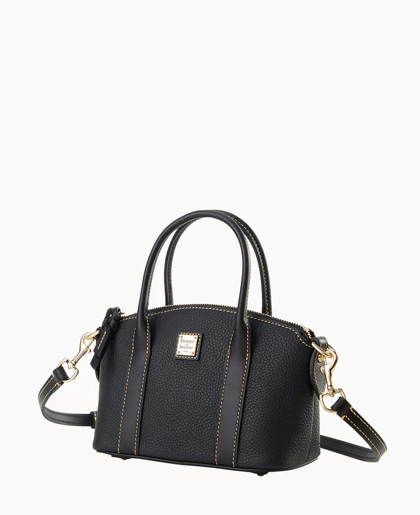 Pebble Grain Small Madeline Satchel