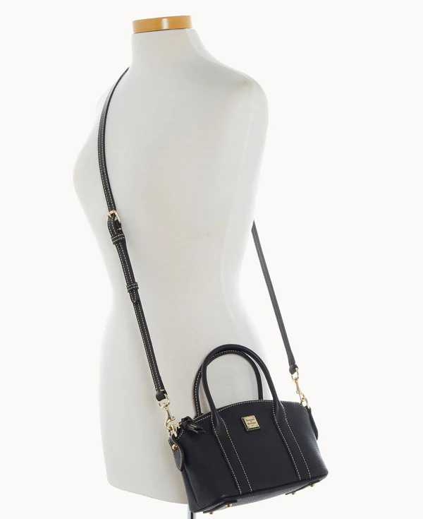 Pebble Grain Small Madeline Satchel
