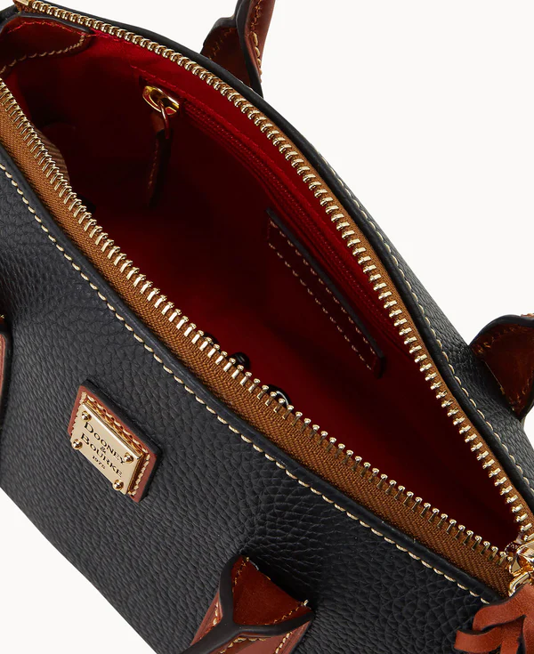 Pebble Grain Small Madeline Satchel