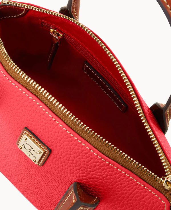 Pebble Grain Small Madeline Satchel