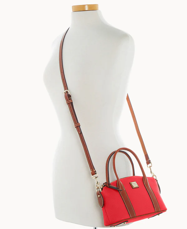 Pebble Grain Small Madeline Satchel