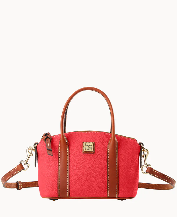 Pebble Grain Small Madeline Satchel