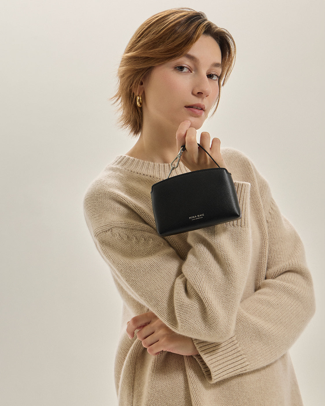 Sophia Pouch Leather