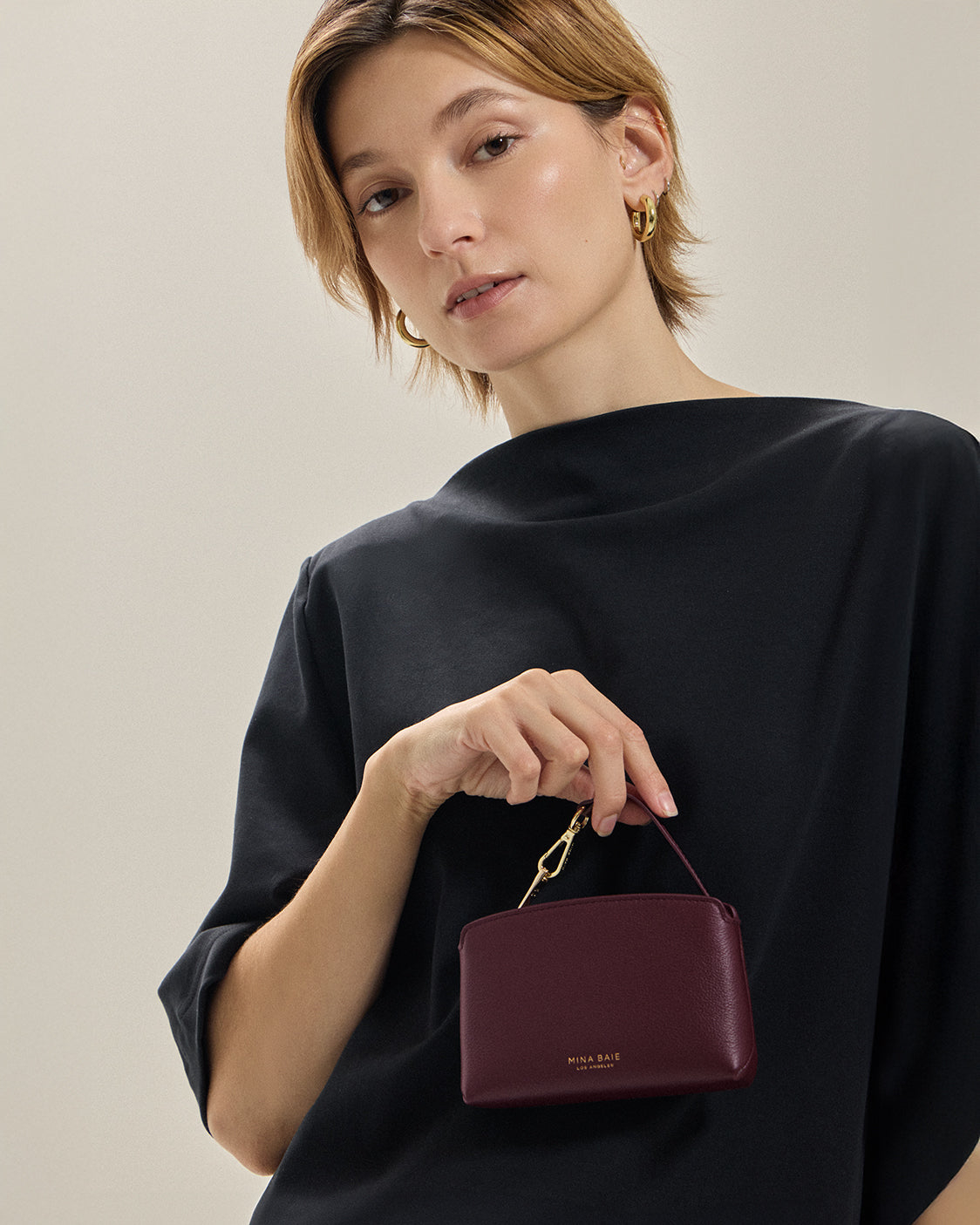 Sophia Pouch Leather