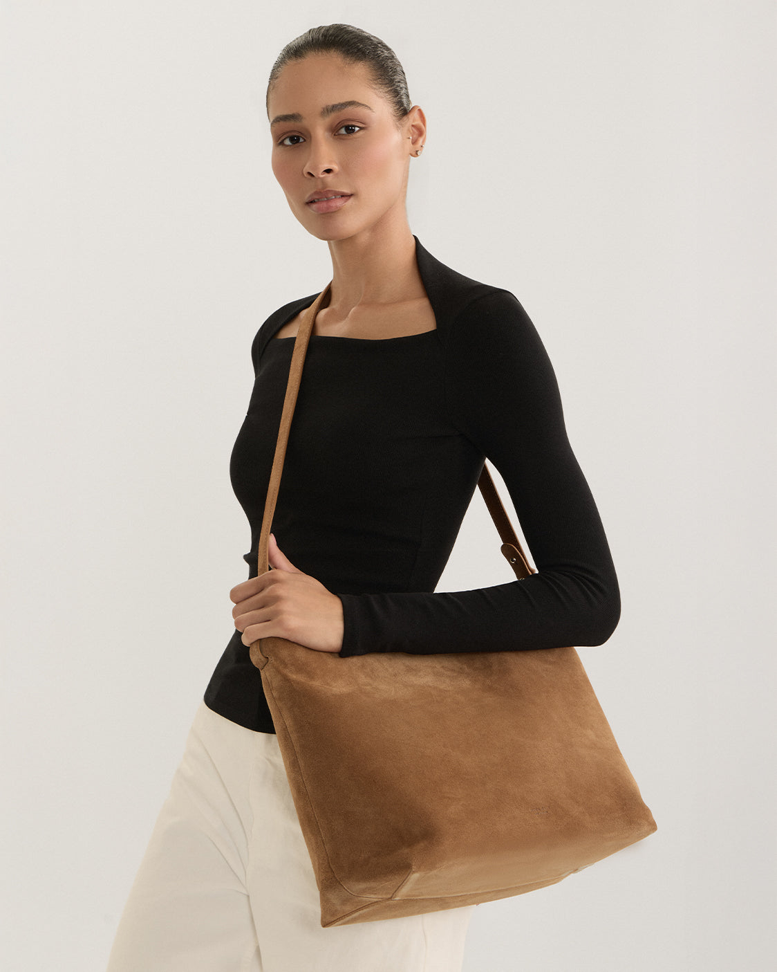 Harlow Suede Midi