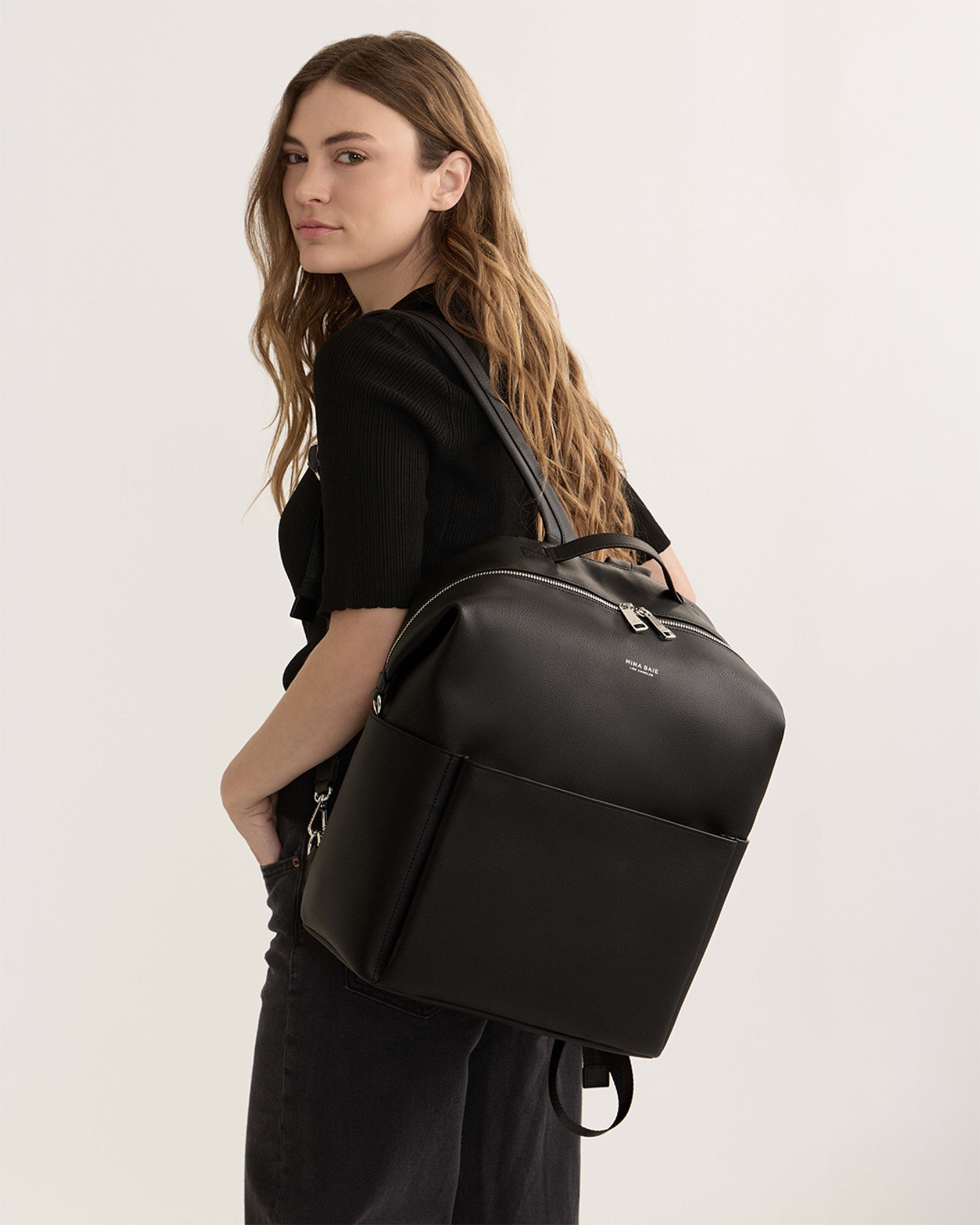 Stevie Backpack Vegan Carryall