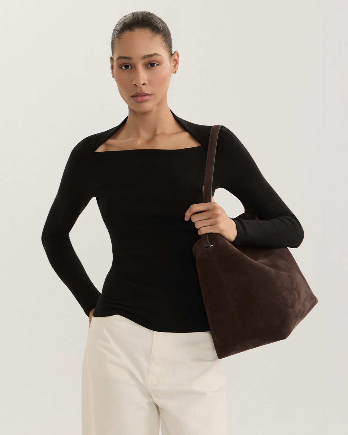 Harlow Suede Midi