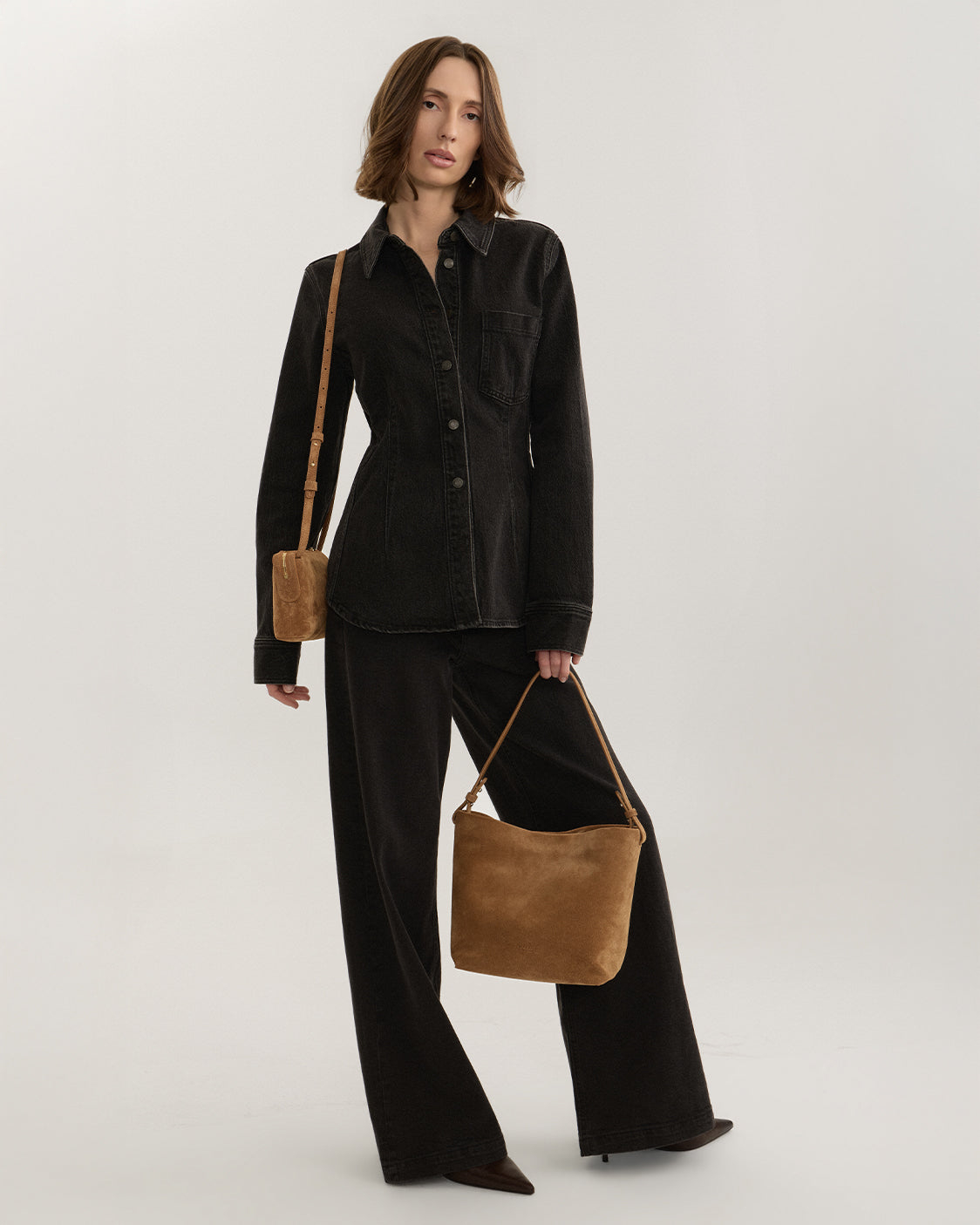 Harlow Suede Mini