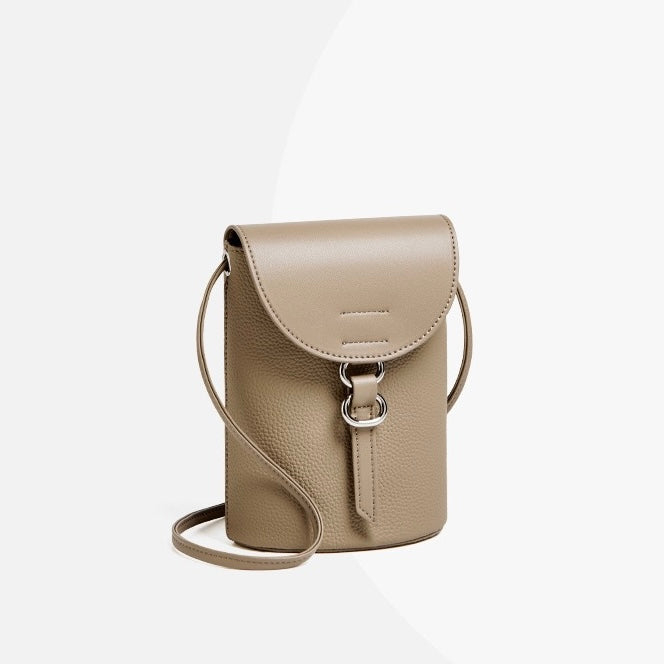 Luxury Women's Genuine Leather Mini Crossbody Phone Bag