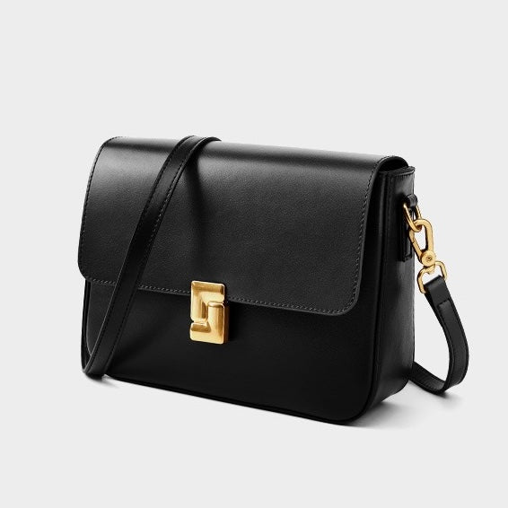 Women’s Genuine Leather Daily Commuter Shoulder Box Bag