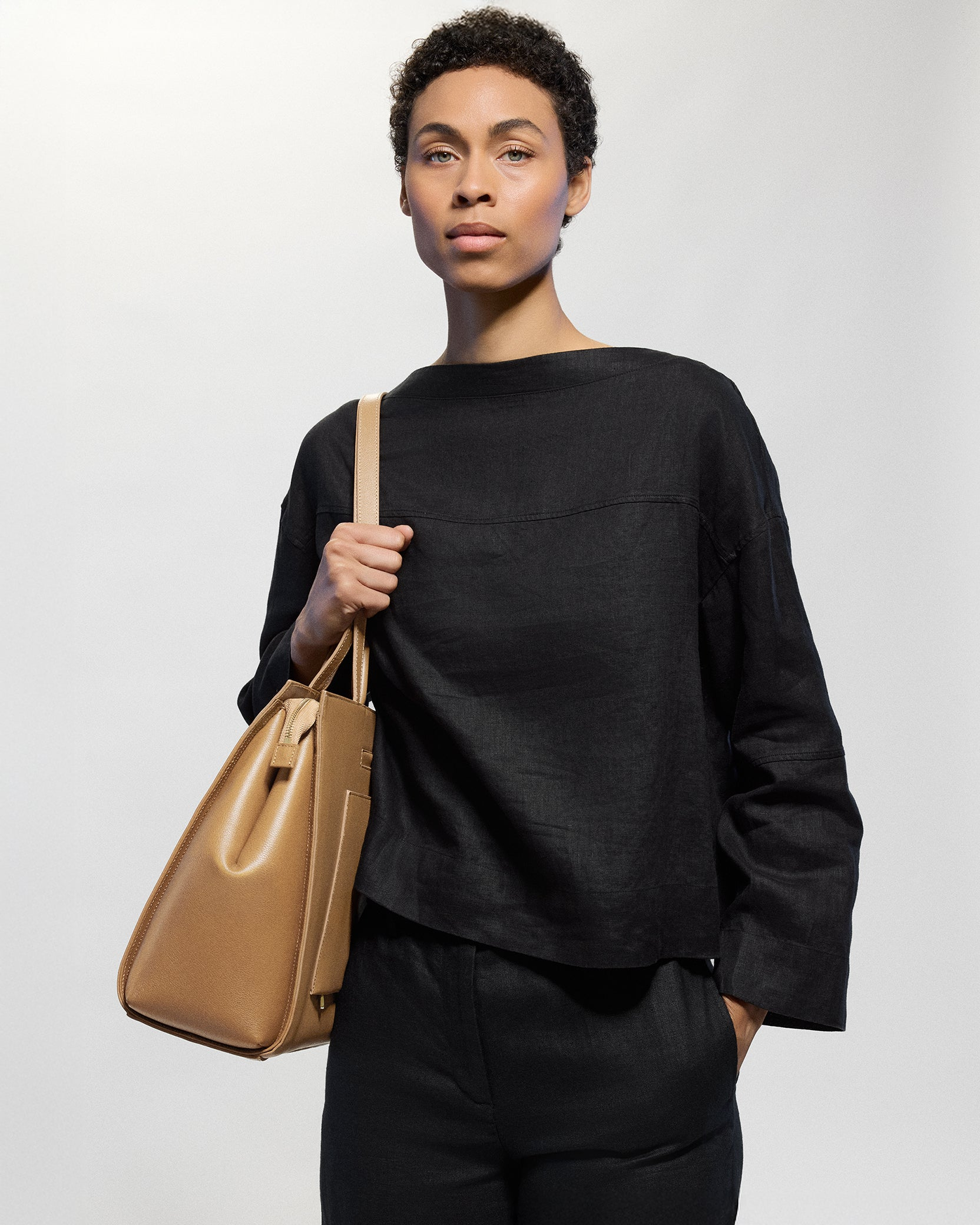 Juliet Work Tote Leather