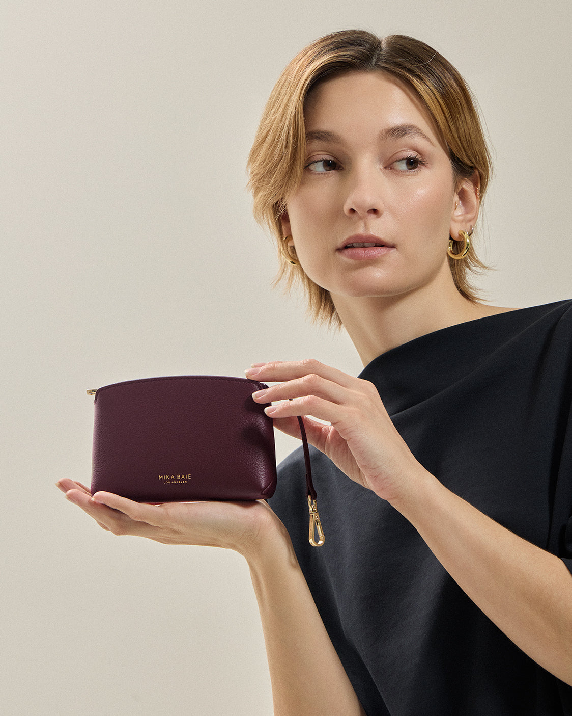 Sophia Pouch Leather