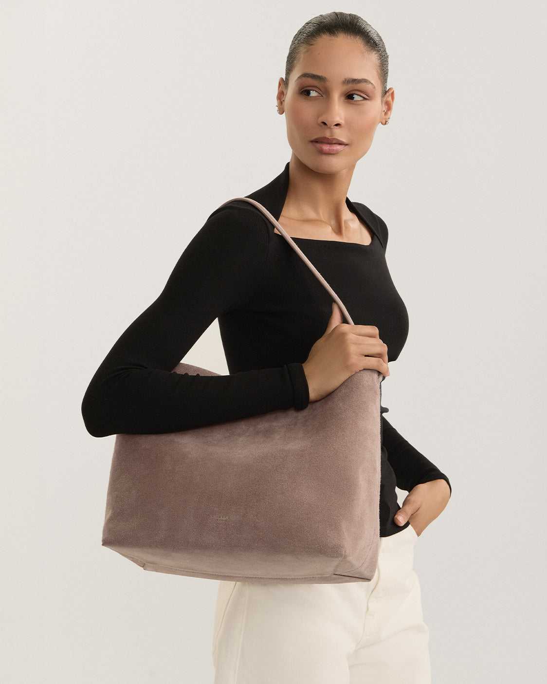 Harlow Suede Midi