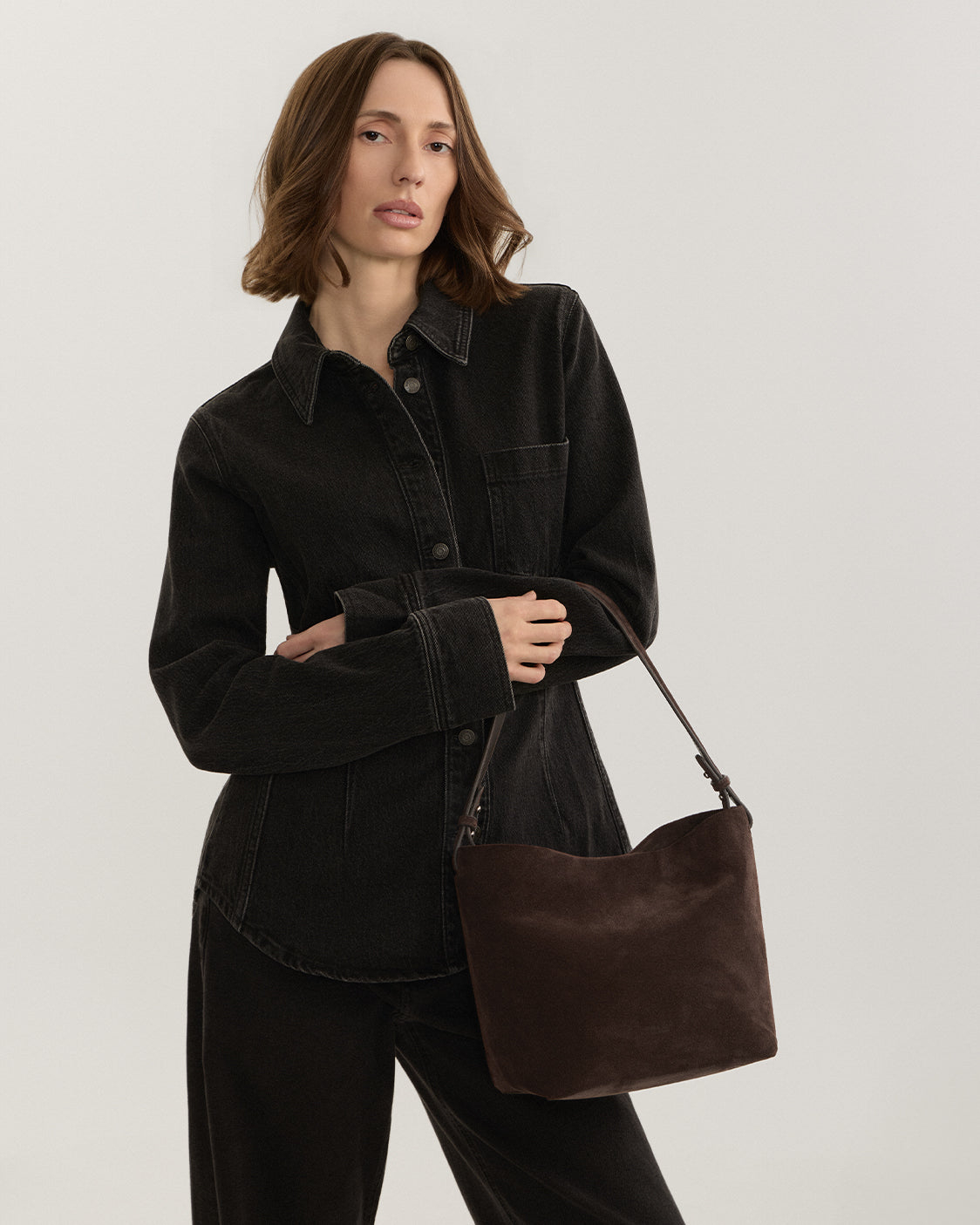 Harlow Suede Mini