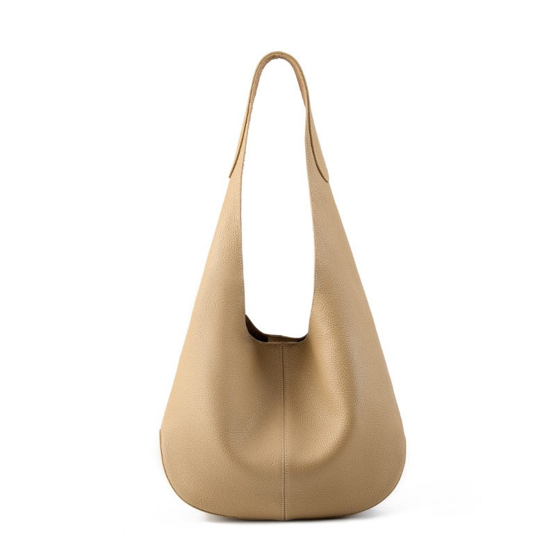Korean Style Autumn Genuine Leather Tote Bag