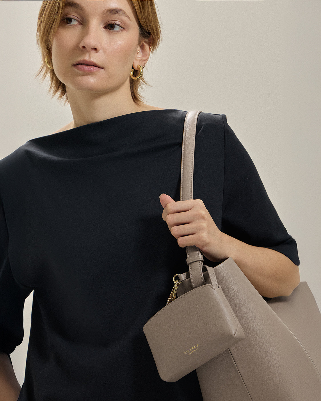 Sophia Pouch Leather