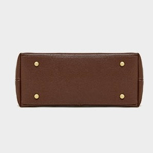 Women's Genuine Leather Vintage Soft Large-Capacity Crossbody Tote Bag