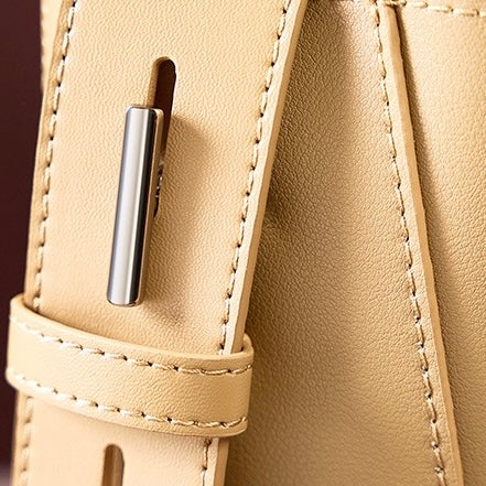 Women’s Genuine Leather Crossbody & Shoulder Oversized Bucket Bag