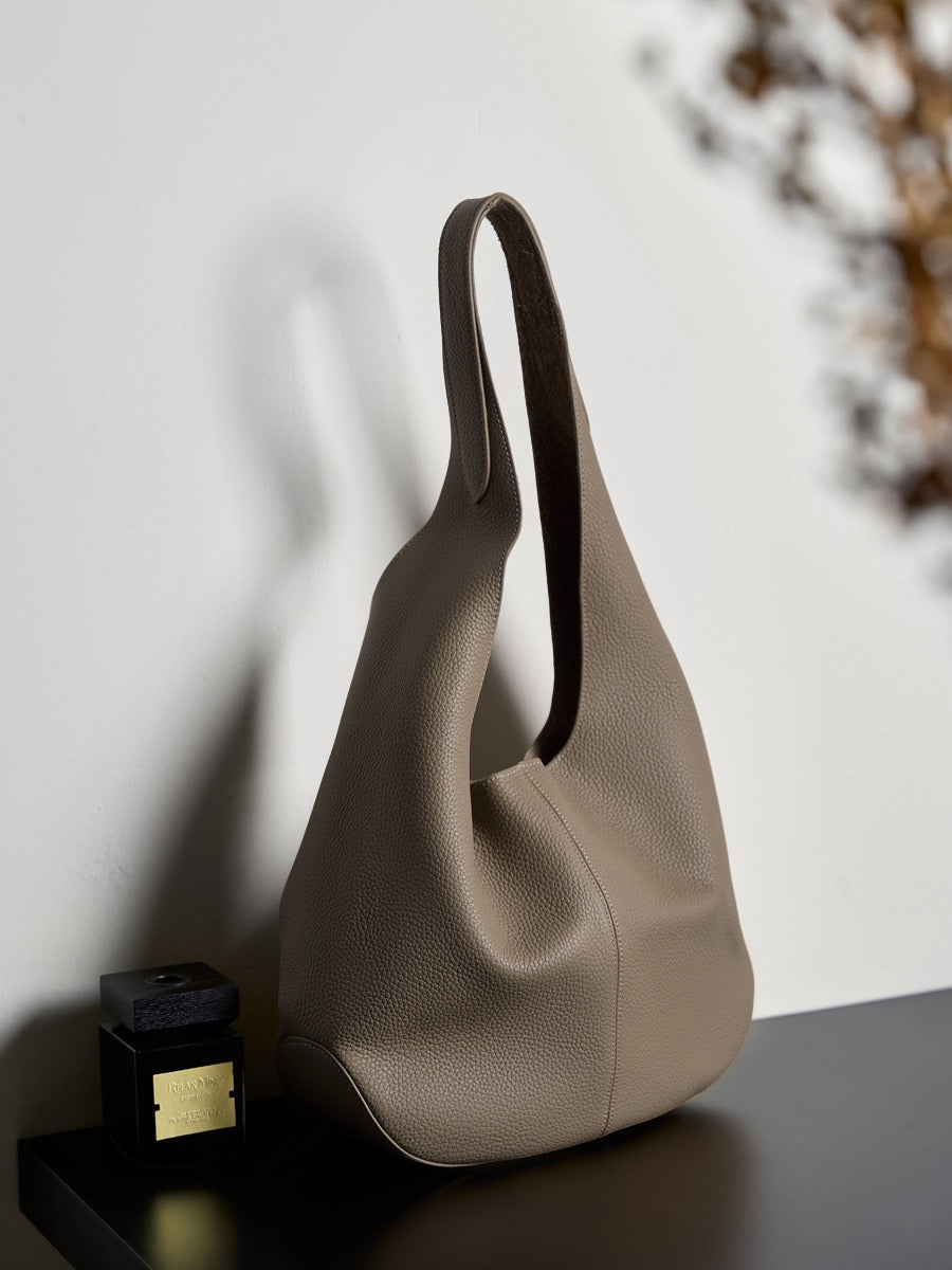 Korean Style Autumn Genuine Leather Tote Bag