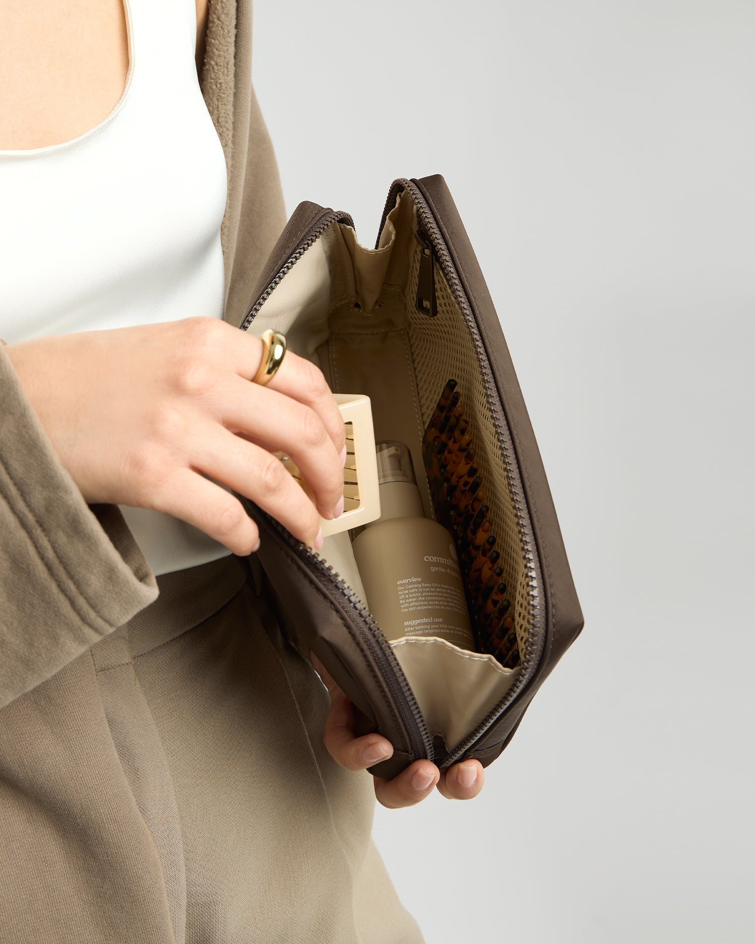 Cosmetic Pouch  Hair Nylon