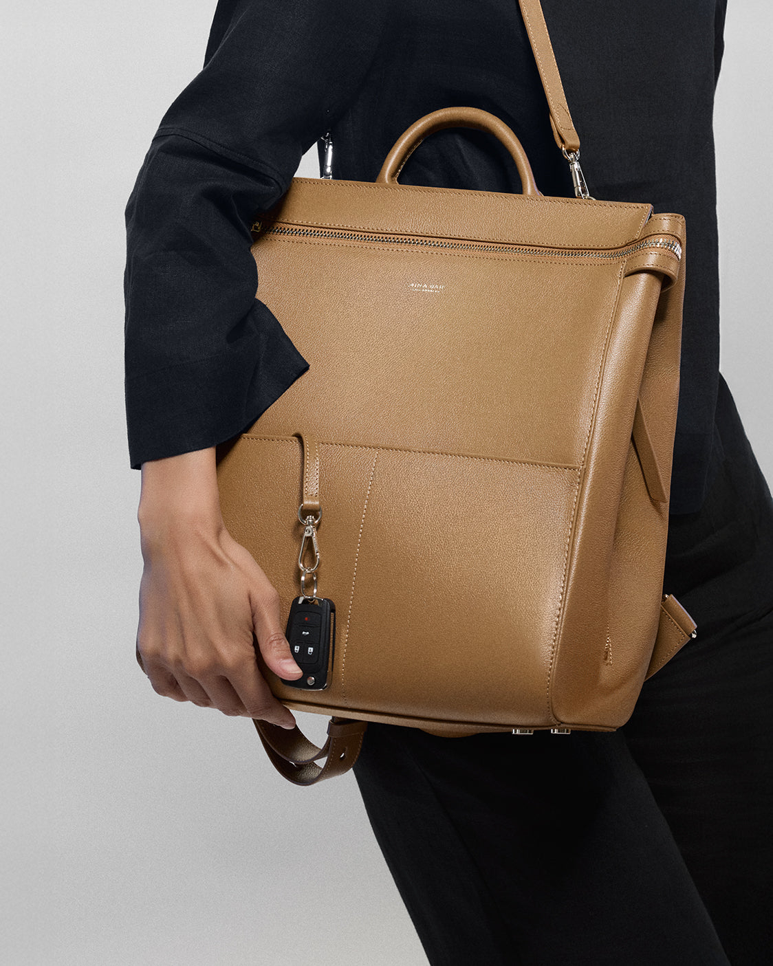 Harper Backpack Leather Full