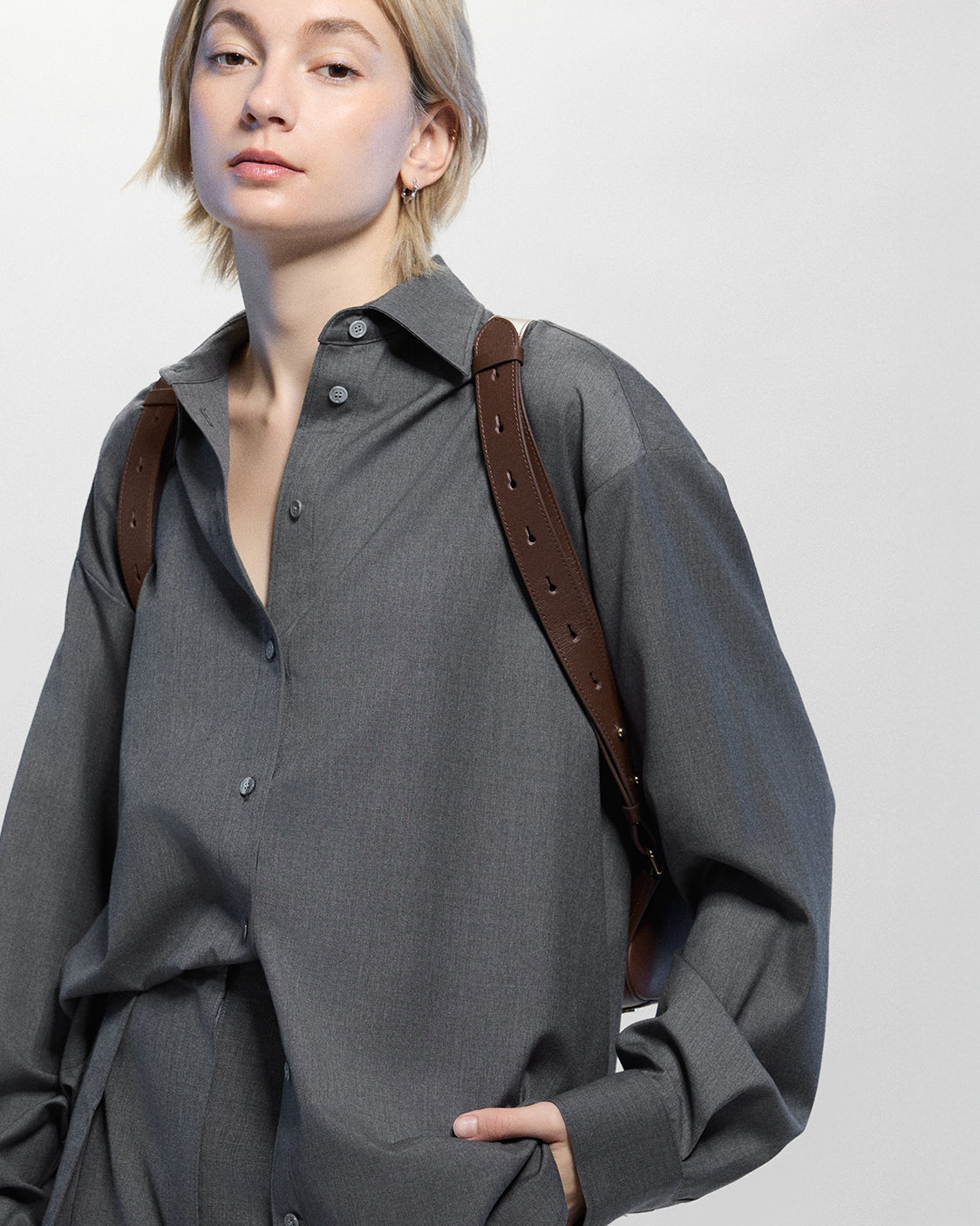 Harper Backpack Leather Midi
