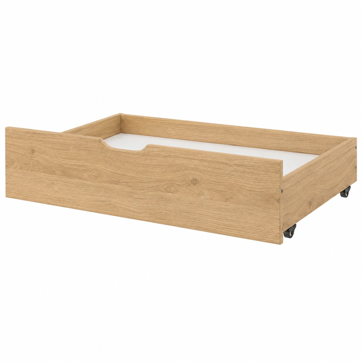 Cajon Bajo Madera Clara Minimalista-patiolora