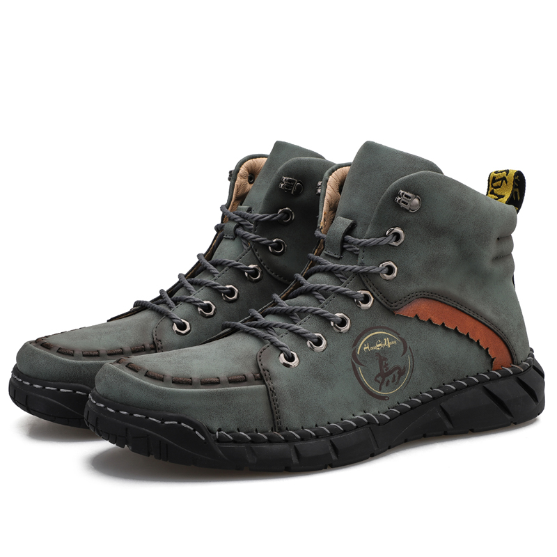 ⏳ 70% OFF Ends at Midnight! / Men's Orthopedic Safety Work Shoes - Protective Toe ; Ankle Protection ; Waterproof ; Lightweight ;Shock Absorption ; Non-Slip ; Durable for 3 years