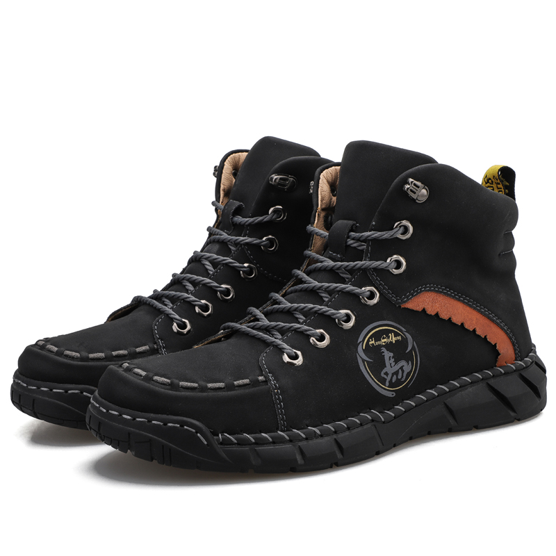 ⏳ 70% OFF Ends at Midnight! / Men's Orthopedic Safety Work Shoes - Protective Toe ; Ankle Protection ; Waterproof ; Lightweight ;Shock Absorption ; Non-Slip ; Durable for 3 years