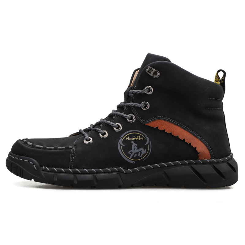 ⏳ 70% OFF Ends at Midnight! / Men's Orthopedic Safety Work Shoes - Protective Toe ; Ankle Protection ; Waterproof ; Lightweight ;Shock Absorption ; Non-Slip ; Durable for 3 years