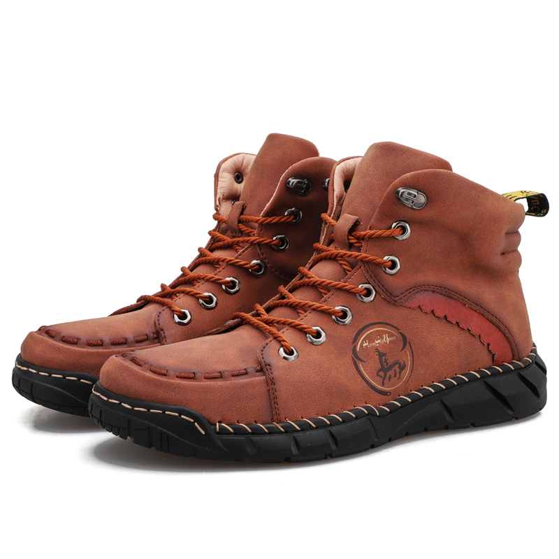 ⏳ 70% OFF Ends at Midnight! / Men's Orthopedic Safety Work Shoes - Protective Toe ; Ankle Protection ; Waterproof ; Lightweight ;Shock Absorption ; Non-Slip ; Durable for 3 years