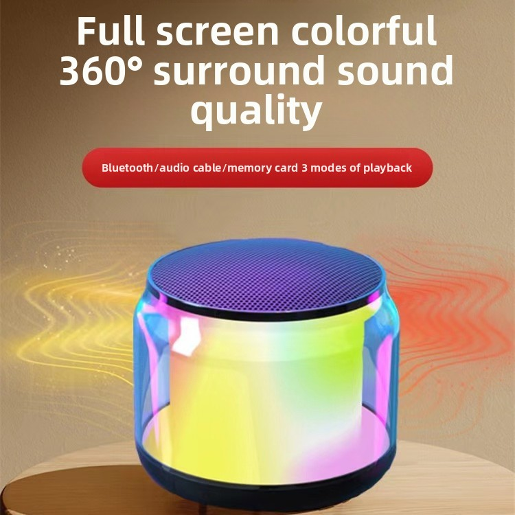 Multifunctional Smart Desk Lamp—Wireless Charging, RGB Ambient Lighting, Alarm Clock, and Bluetooth Speaker