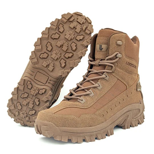 Men Waterproof Non-Slip Hiking Boots Orthopedic Support Anti-Smash Anti-Puncture Work Boots