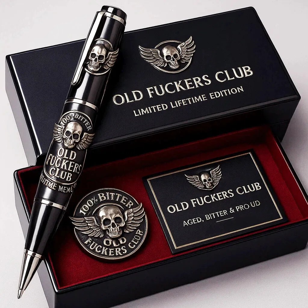 LAST DAY 49% OFF - Old F*ckers Club Limited Edition Pen