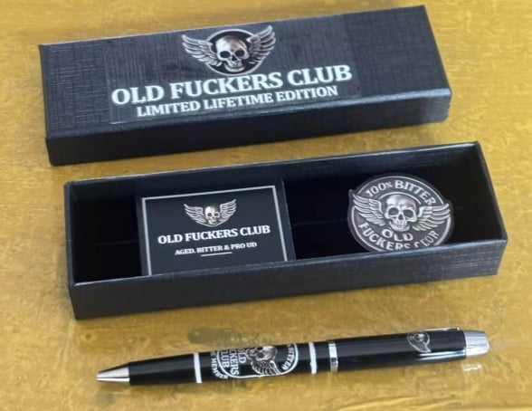 LAST DAY 49% OFF - Old F*ckers Club Limited Edition Pen