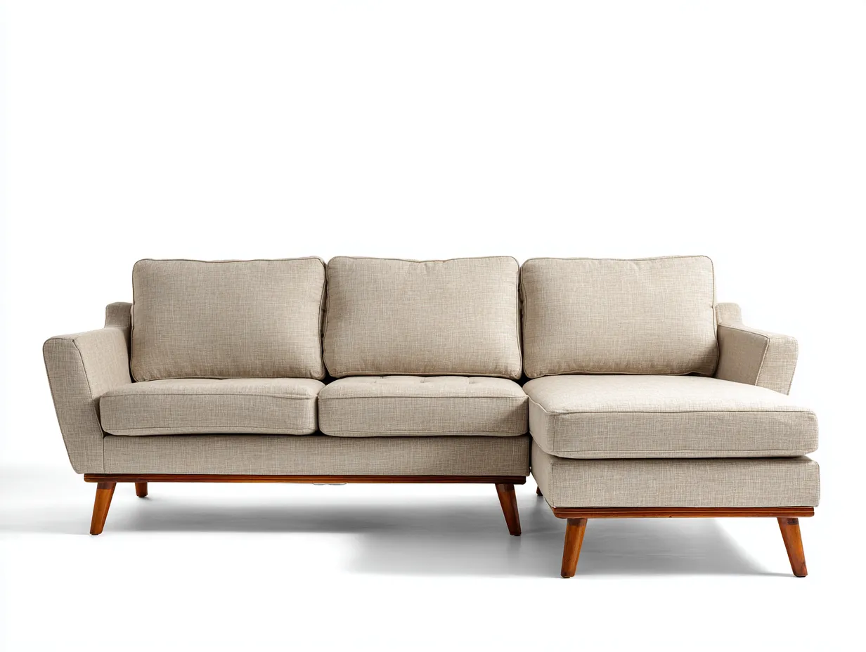 Ecksofa-Stoff-Holz-246x158x84 cm-Beige-Skandinavisches Design-Sadiiohaven