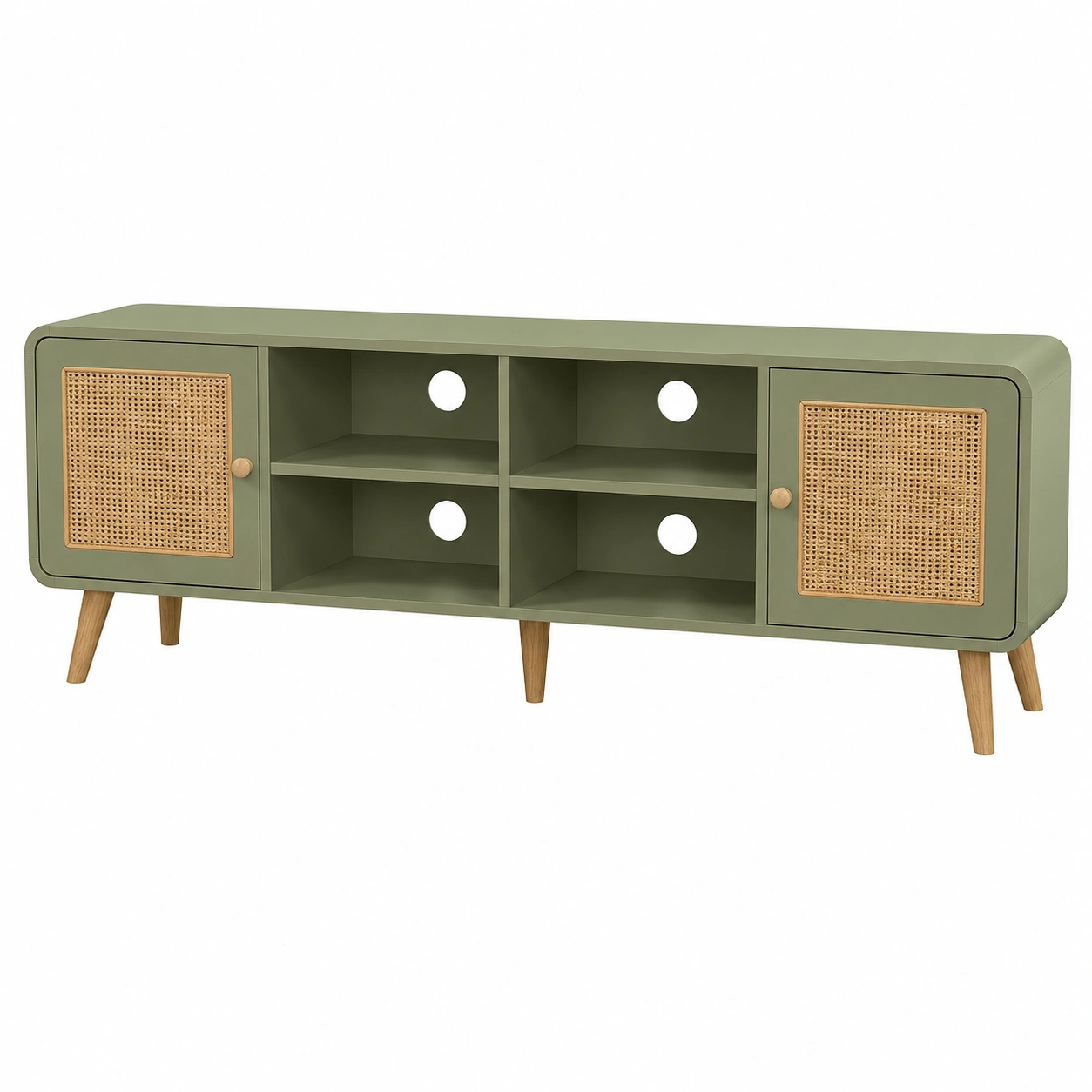 Mueble TV Verde Salvia-vanselora