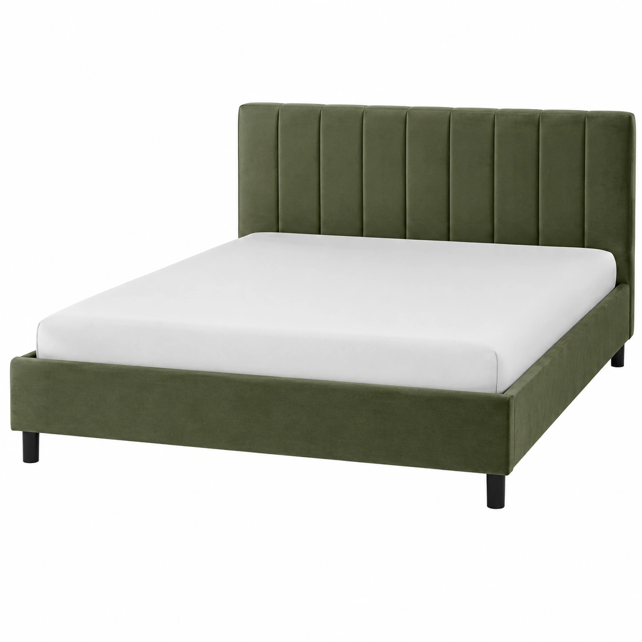 Cama Moderna Verde Oscuro-vanselora